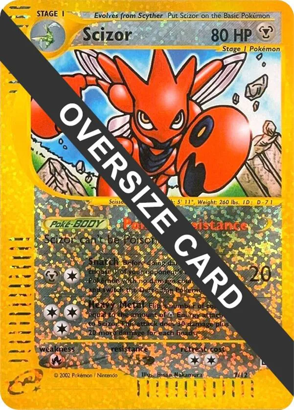 Scizor — Jumbo Cards — Pokemon