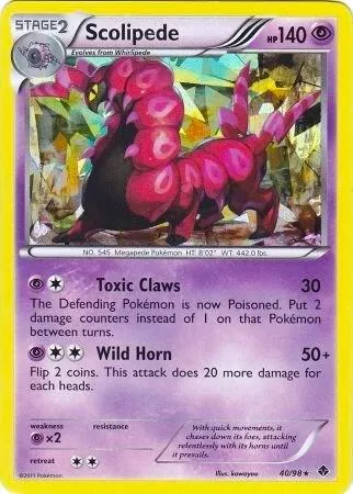 Scolipede — Deck Exclusives — Pokemon