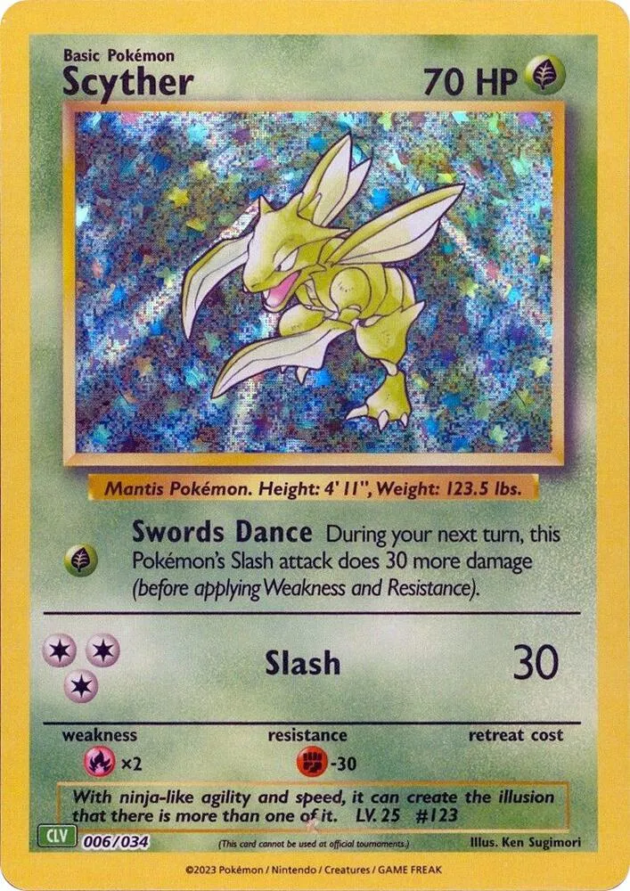 Insécateur — Trading Card Game Classic — Pokemon