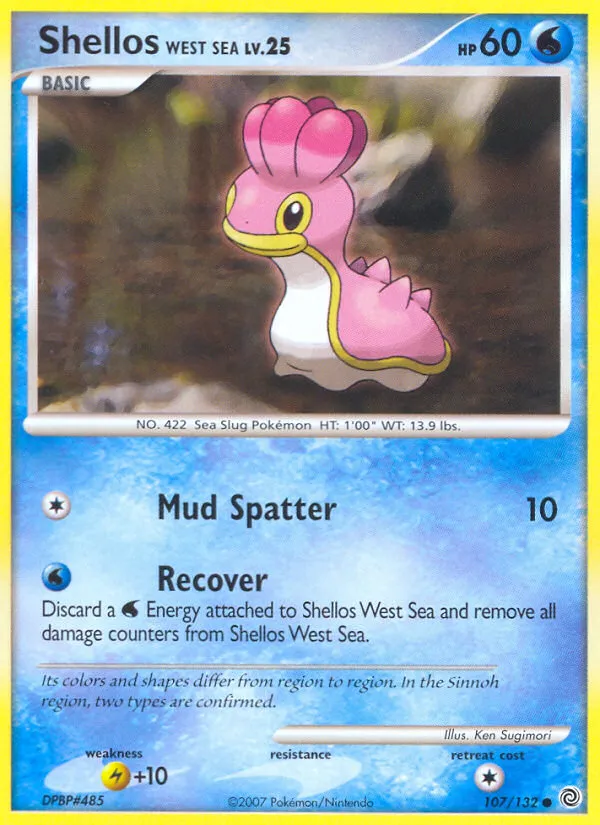 Sancoki Mer Occident Lv.25 — Secret Wonders — Pokemon