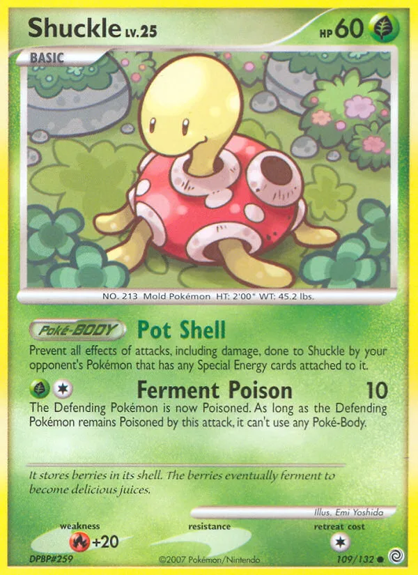 Shuckle — Secret Wonders — Pokémon
