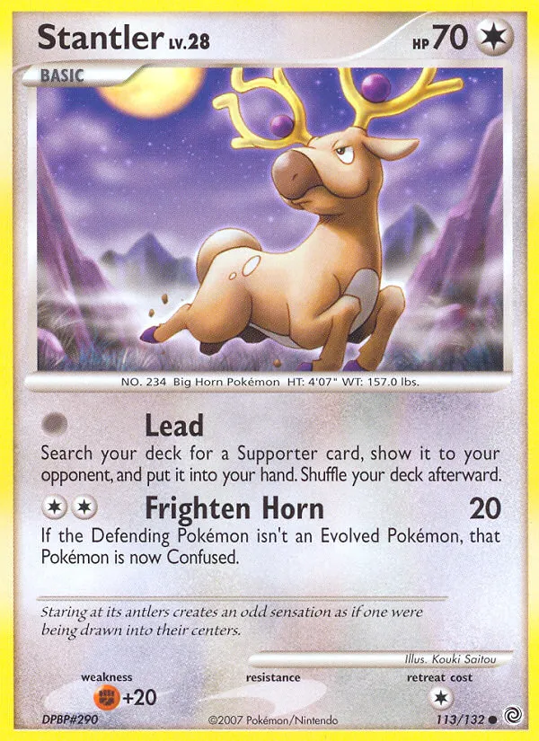 Cerfrousse Lv.28 — Secret Wonders — Pokemon