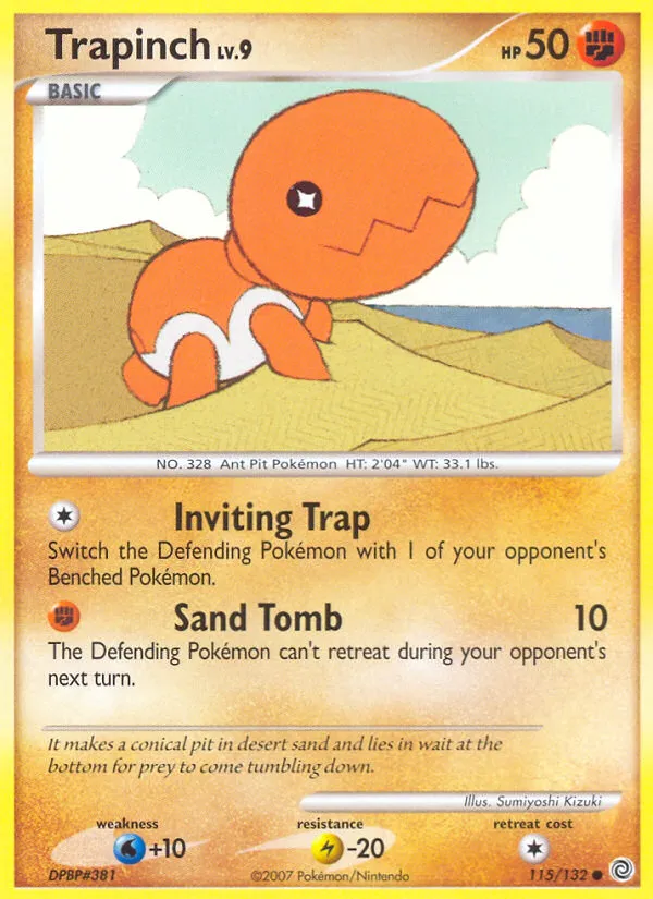 Trapinch — Secret Wonders — Pokémon