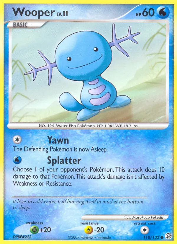 Axoloto Lv.11 — Secret Wonders — Pokémon