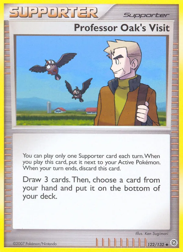 Professor Oak's Visit — Secret Wonders — Pokemon