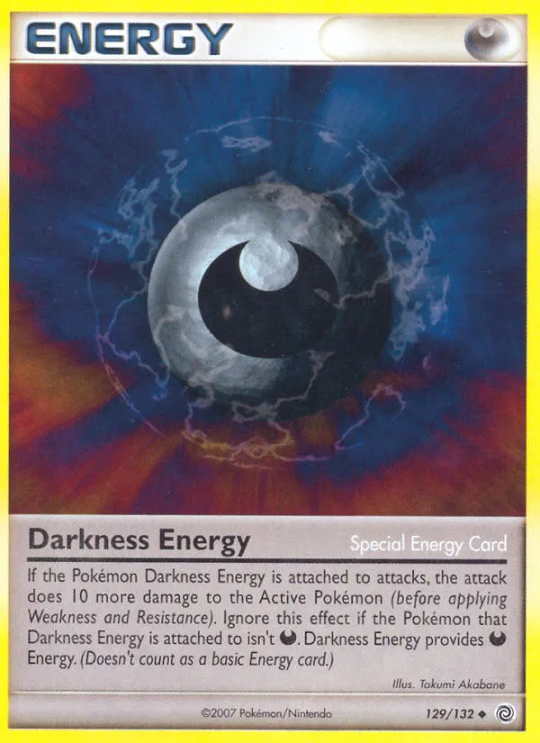 Énergie Obscurité — Secret Wonders — Pokemon