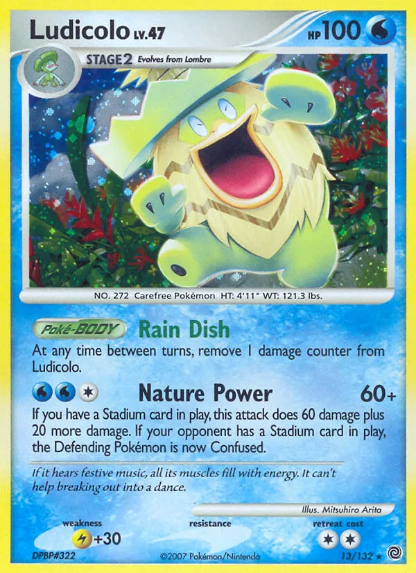 Ludicolo — Secret Wonders — Pokémon