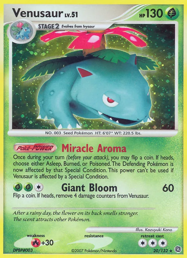 Venusaur — Secret Wonders — Pokemon