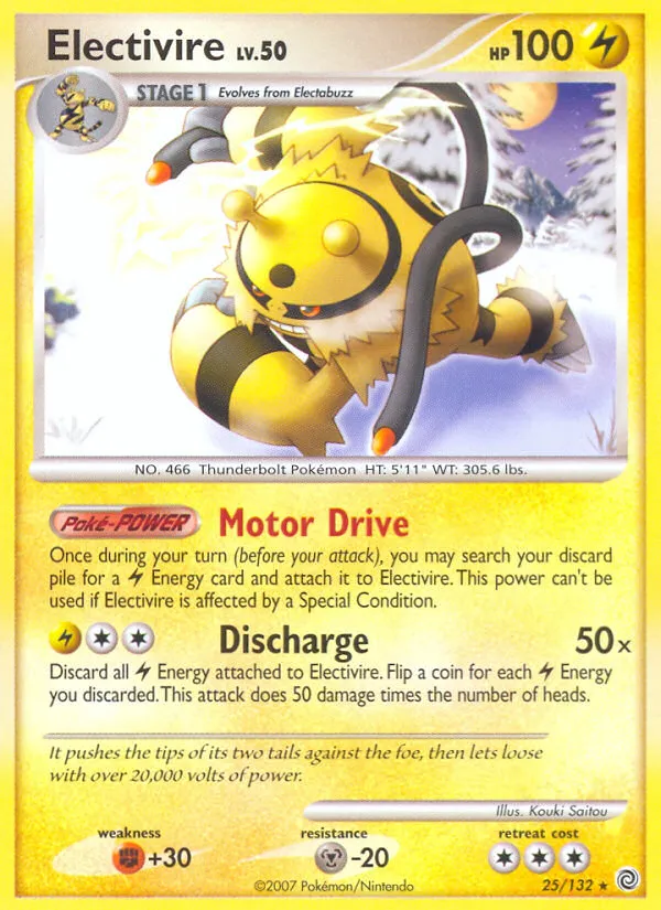 Electivire — Secret Wonders — Pokemon