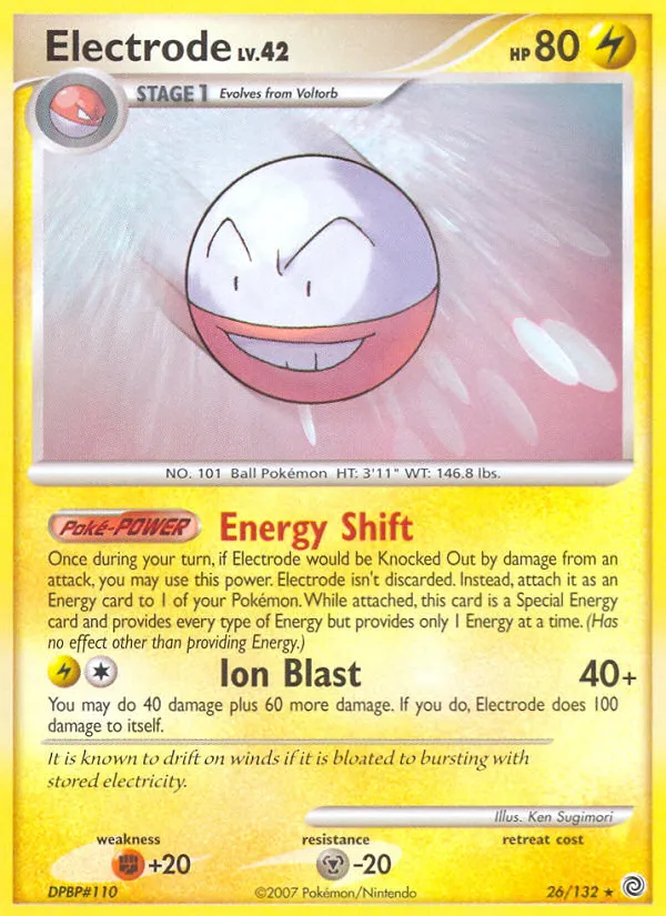 Electrode — Secret Wonders — Pokémon