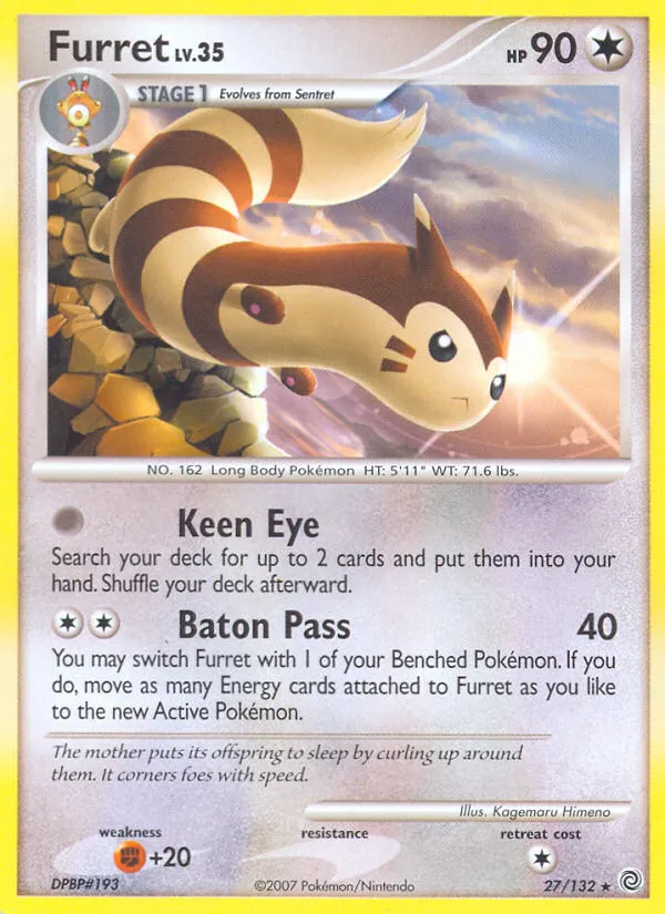 Fouinar Lv.35 — Secret Wonders — Pokémon