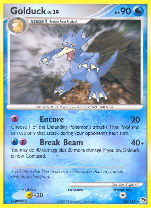 Akwakwak Lv.39 — Secret Wonders — Pokemon