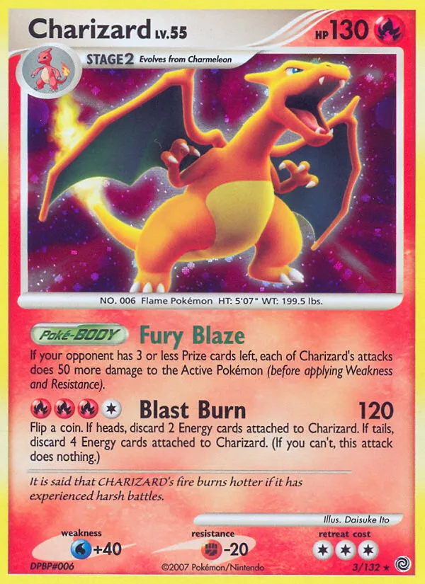 Charizard — Secret Wonders — Pokemon
