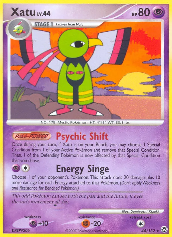 Xatu Lv.44 — Secret Wonders — Pokemon