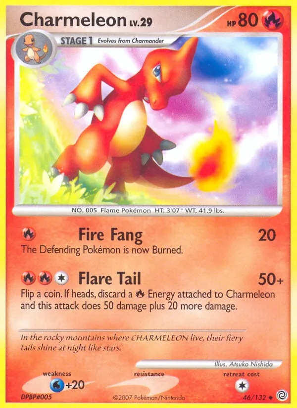 Charmeleon — Secret Wonders — Pokemon