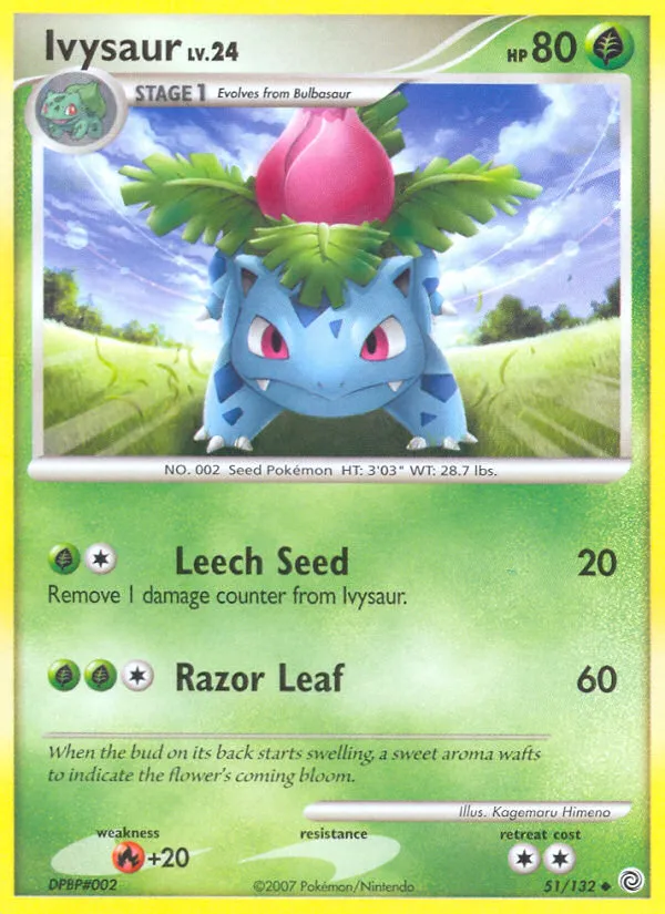 Herbizarre Lv.24 — Secret Wonders — Pokémon