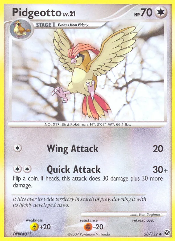 Roucoups Lv.21 — Secret Wonders — Pokémon