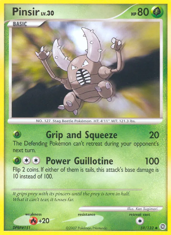 Scarabrute Lv.30 — Secret Wonders — Pokemon