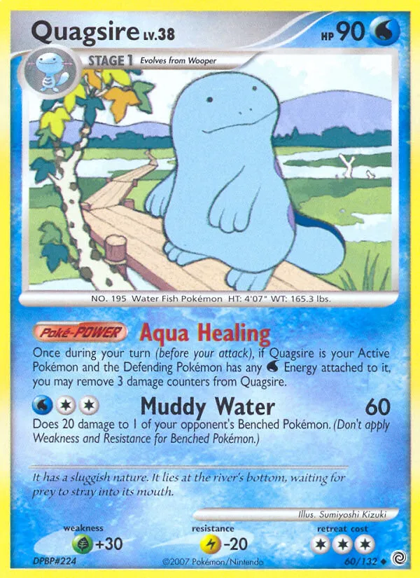 Quagsire — Secret Wonders — Pokémon