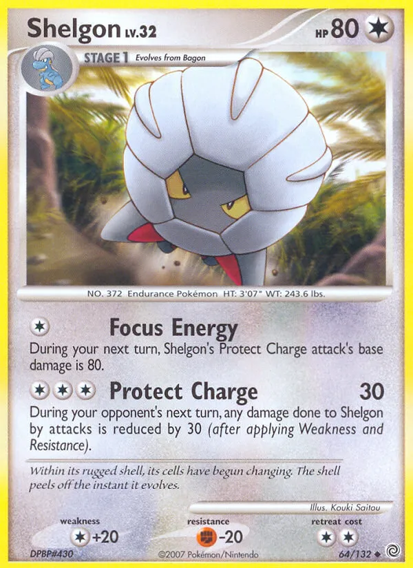 Shelgon — Secret Wonders — Pokémon