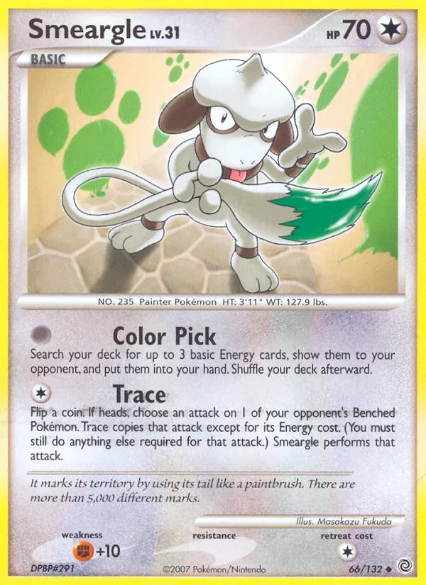 Smeargle — Secret Wonders — Pokemon