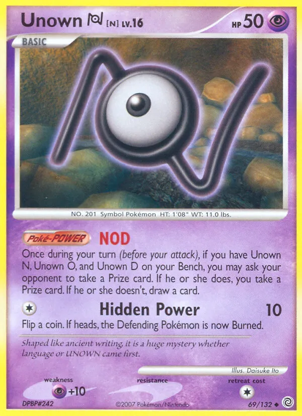 Zarbi Lv.16 — Secret Wonders — Pokémon