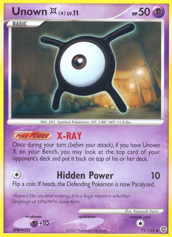 Zarbi Lv.11 — Secret Wonders — Pokémon