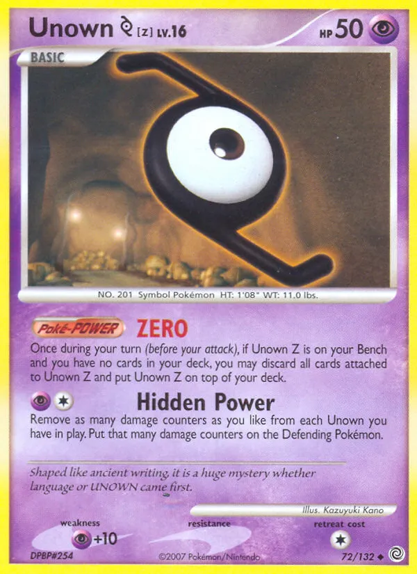 Zarbi Lv.16 — Secret Wonders — Pokémon
