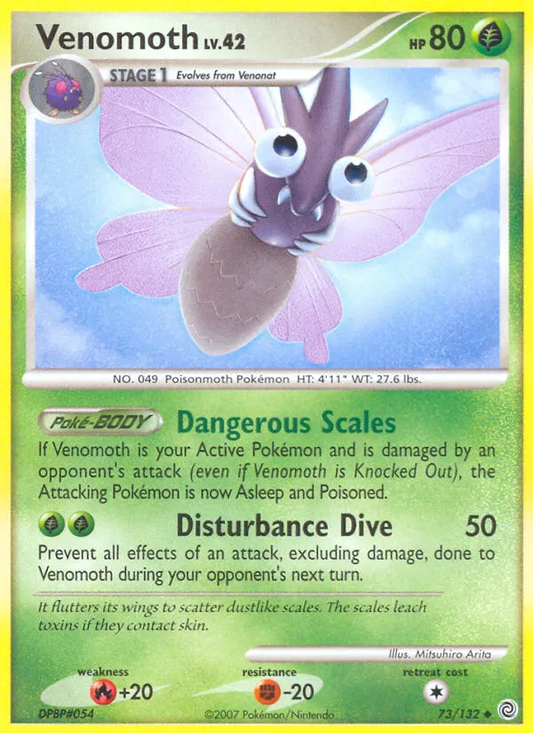 Aéromite Lv.42 — Secret Wonders — Pokemon