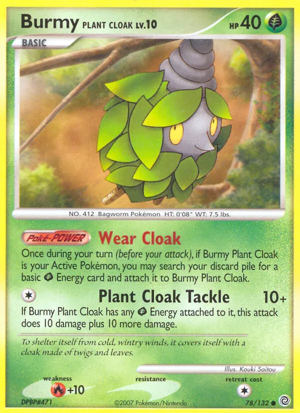 Cheniti Cape Plante Lv.10 — Secret Wonders — Pokemon