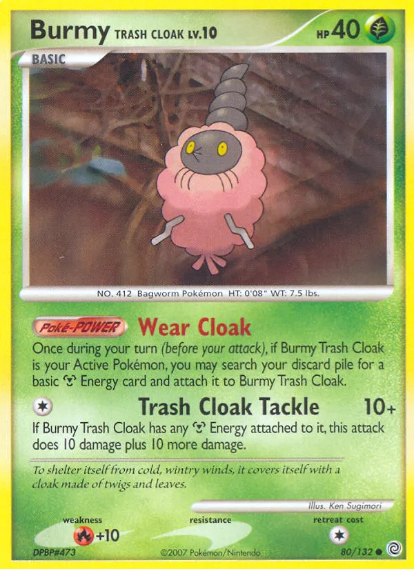 Cheniti Cape Déchet Lv.10 — Secret Wonders — Pokemon