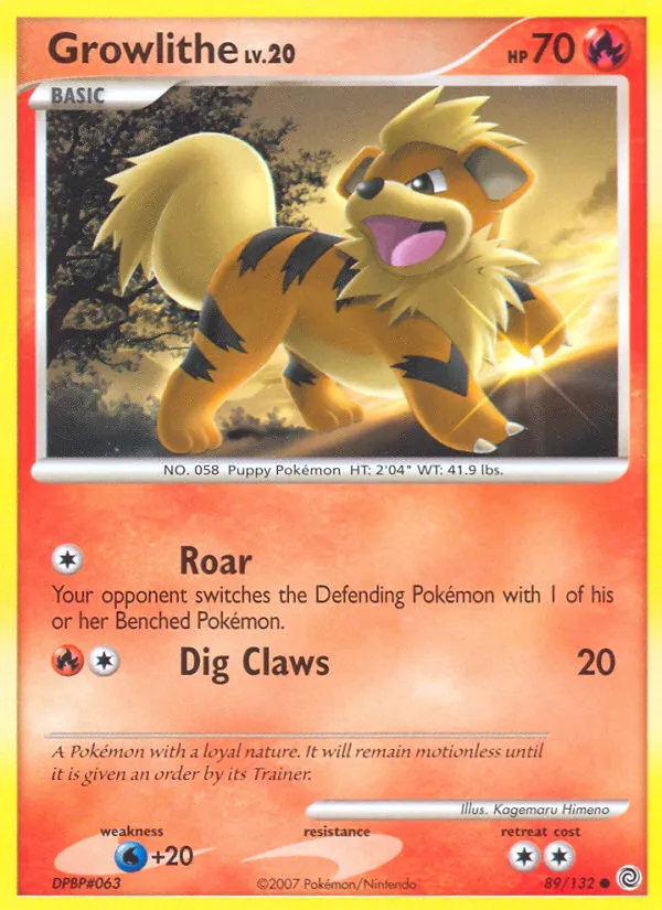 Caninos Lv.20 — Secret Wonders — Pokémon