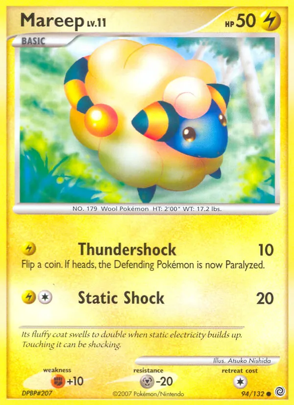 Wattouat Lv.11 — Secret Wonders — Pokémon