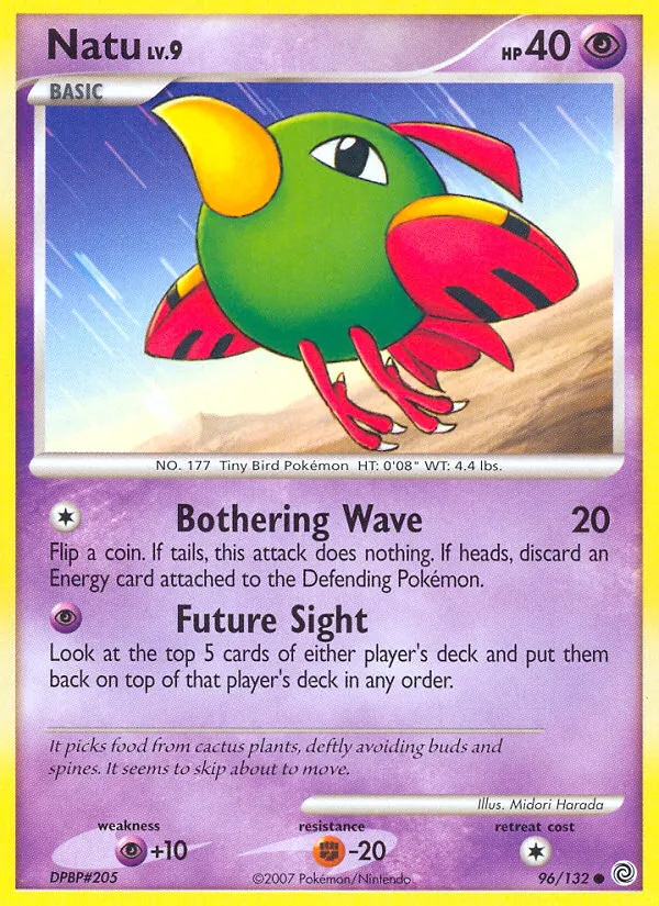 Natu — Secret Wonders — Pokémon