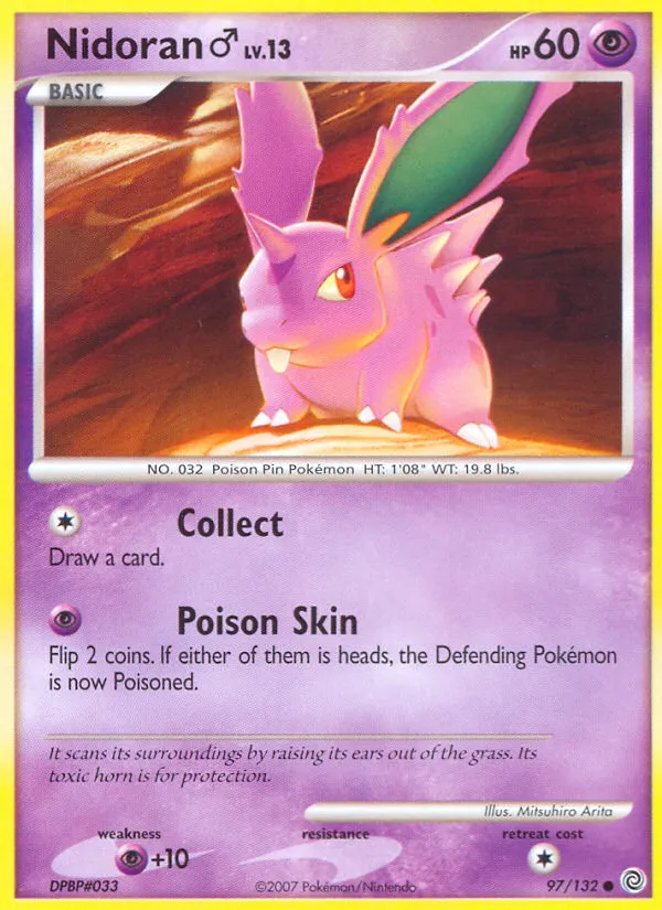 Nidoran M — Secret Wonders — Pokémon