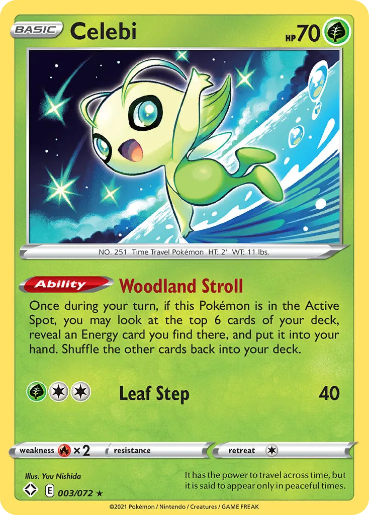 Celebi — Shining Fates — Pokemon