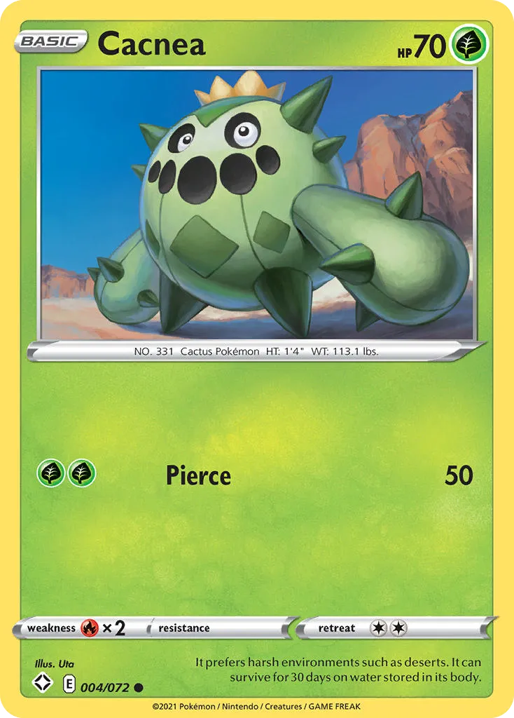 Cacnea — Shining Fates — Pokémon