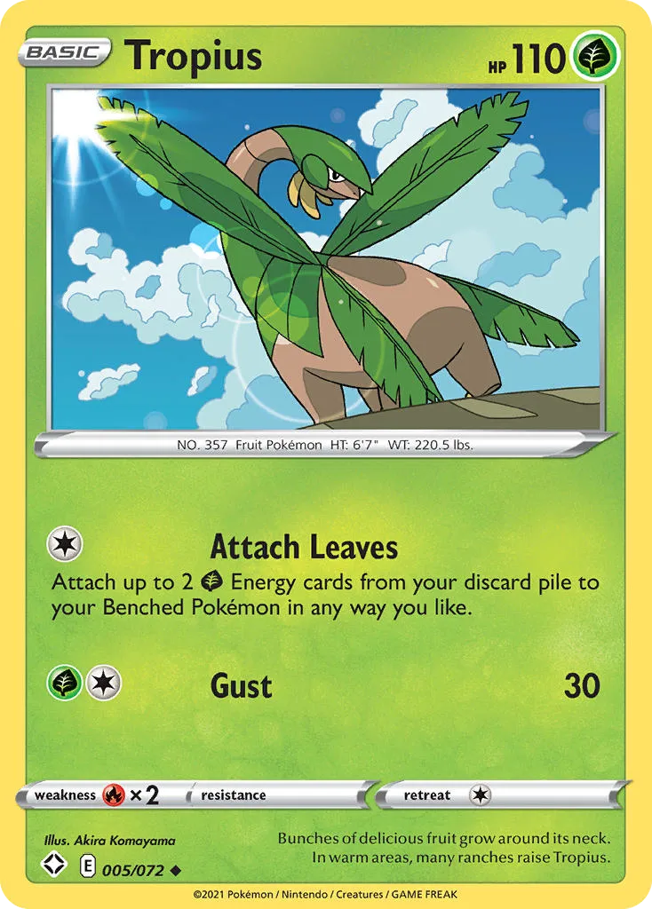 Tropius — Shining Fates — Pokémon