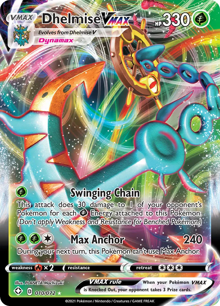 Dhelmise VMAX — Shining Fates — Pokémon