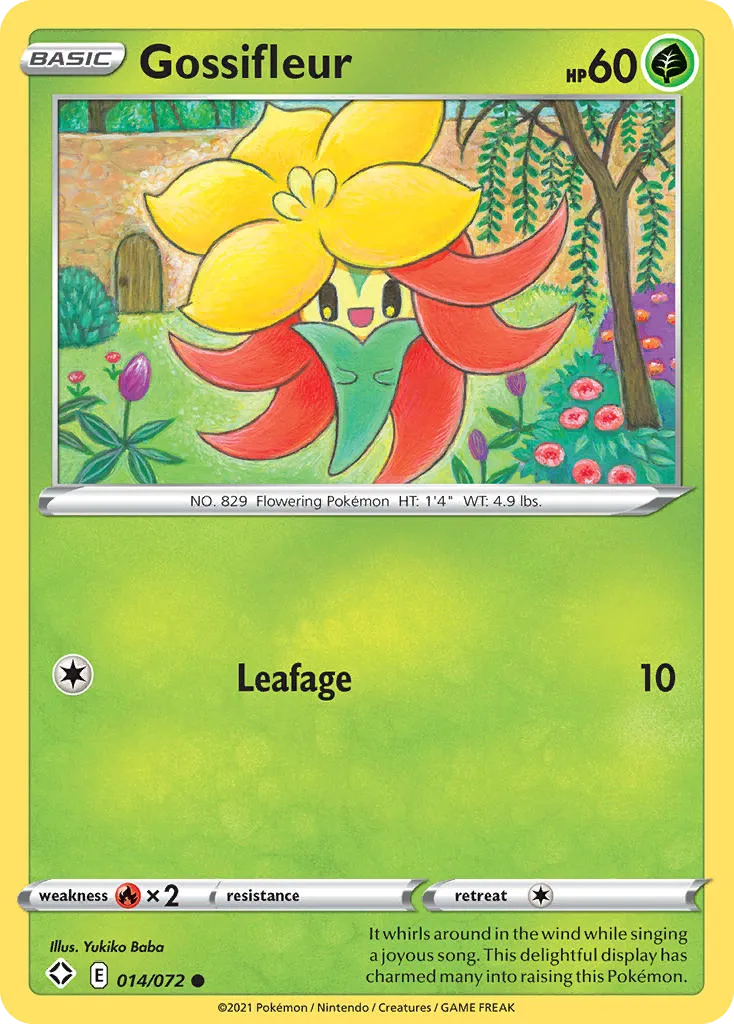 Gossifleur — Shining Fates — Pokémon