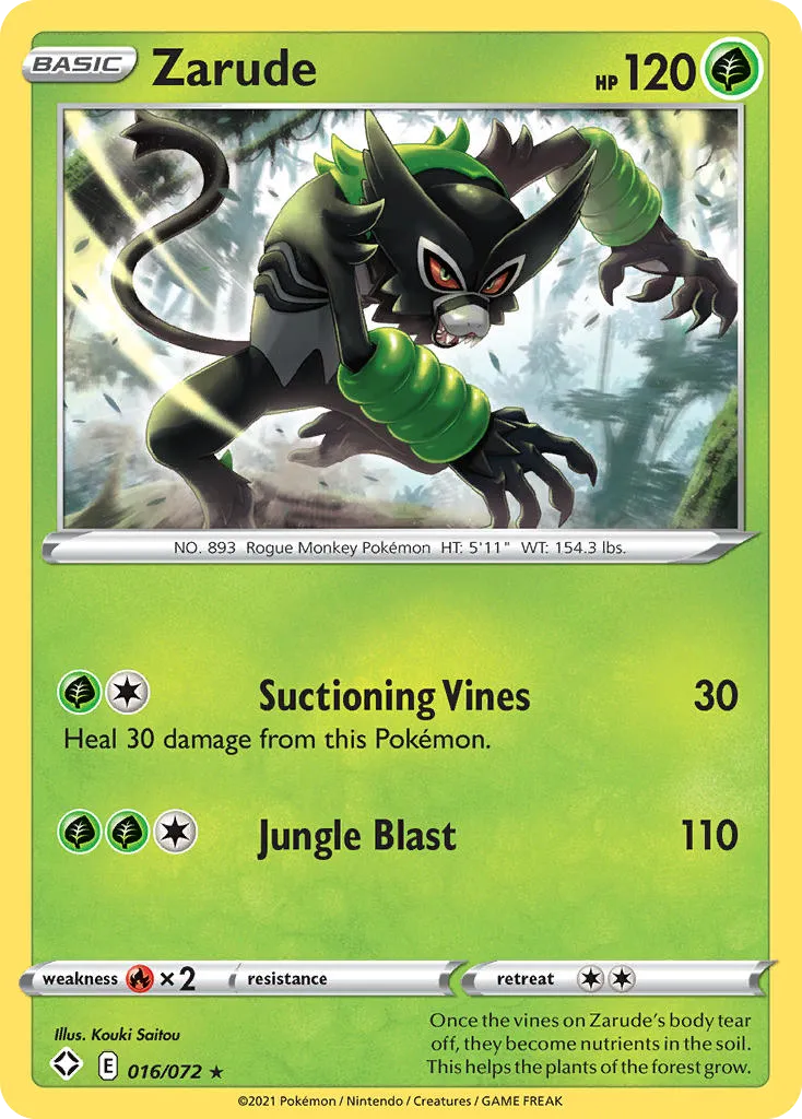 Zarude — Shining Fates — Pokémon