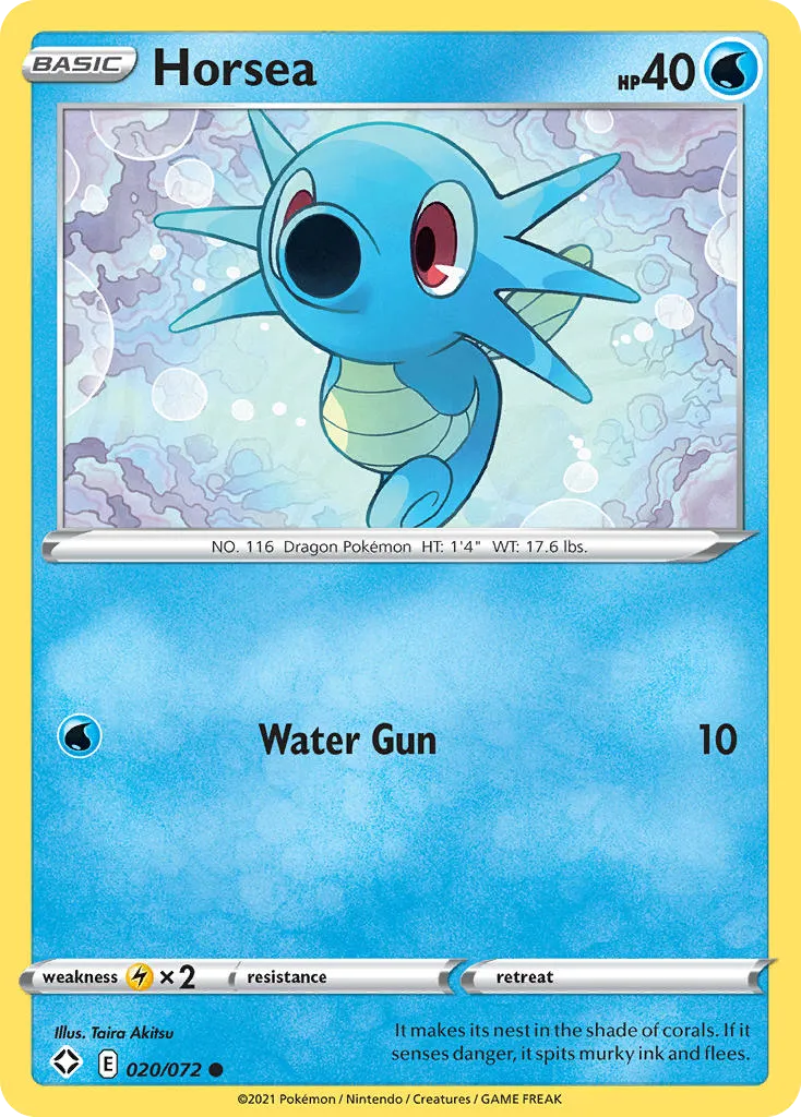 Horsea — Shining Fates — Pokemon