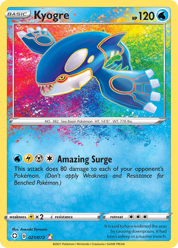 Kyogre — Shining Fates — Pokemon