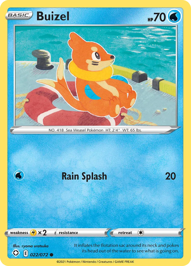Buizel — Shining Fates — Pokémon
