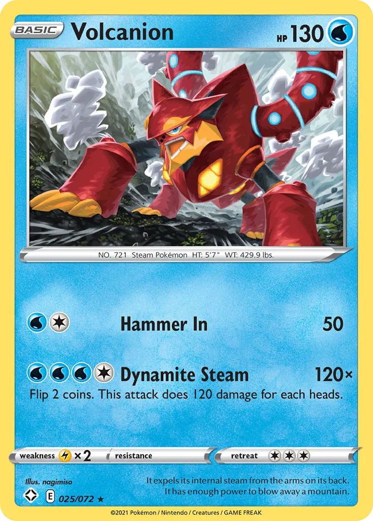 Volcanion — Shining Fates — Pokémon