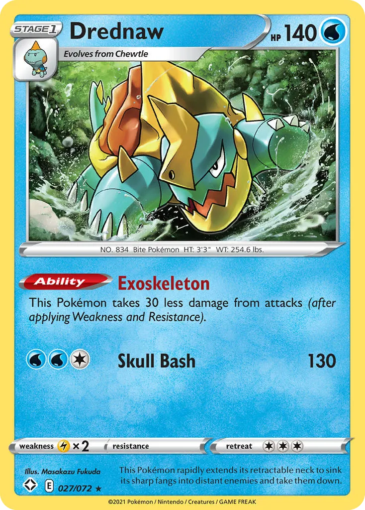 Drednaw — Shining Fates — Pokémon