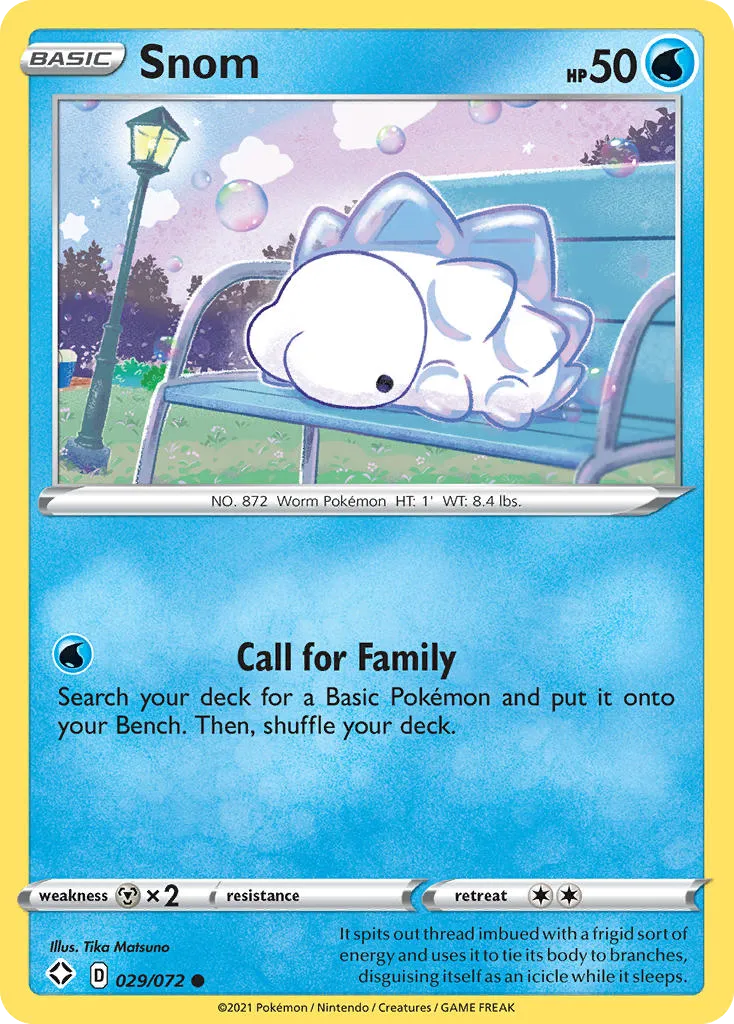 Snom — Shining Fates — Pokémon