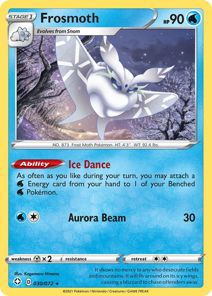 Frosmoth — Shining Fates — Pokémon