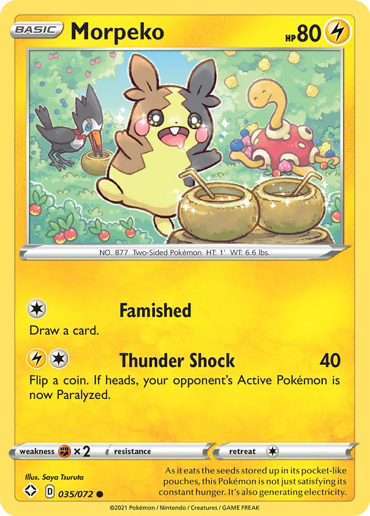 Morpeko — Shining Fates — Pokémon