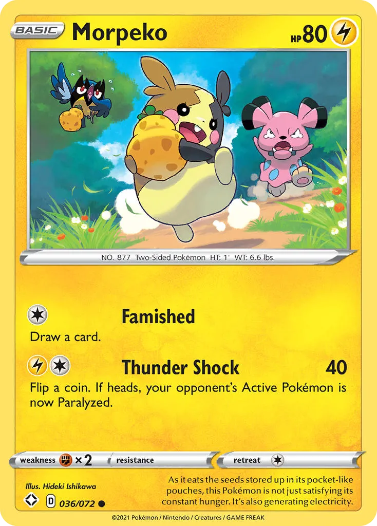 Morpeko — Shining Fates — Pokémon
